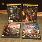 Action! Adventure! Sports! for the Gamecube – Resident Evil, Resident Evil Zero, Resident Evil 4, Viewtiful Joe, Madden 2005, NCAA Football 2005, NHL Hitz Pro, NBA Street Vol. 2