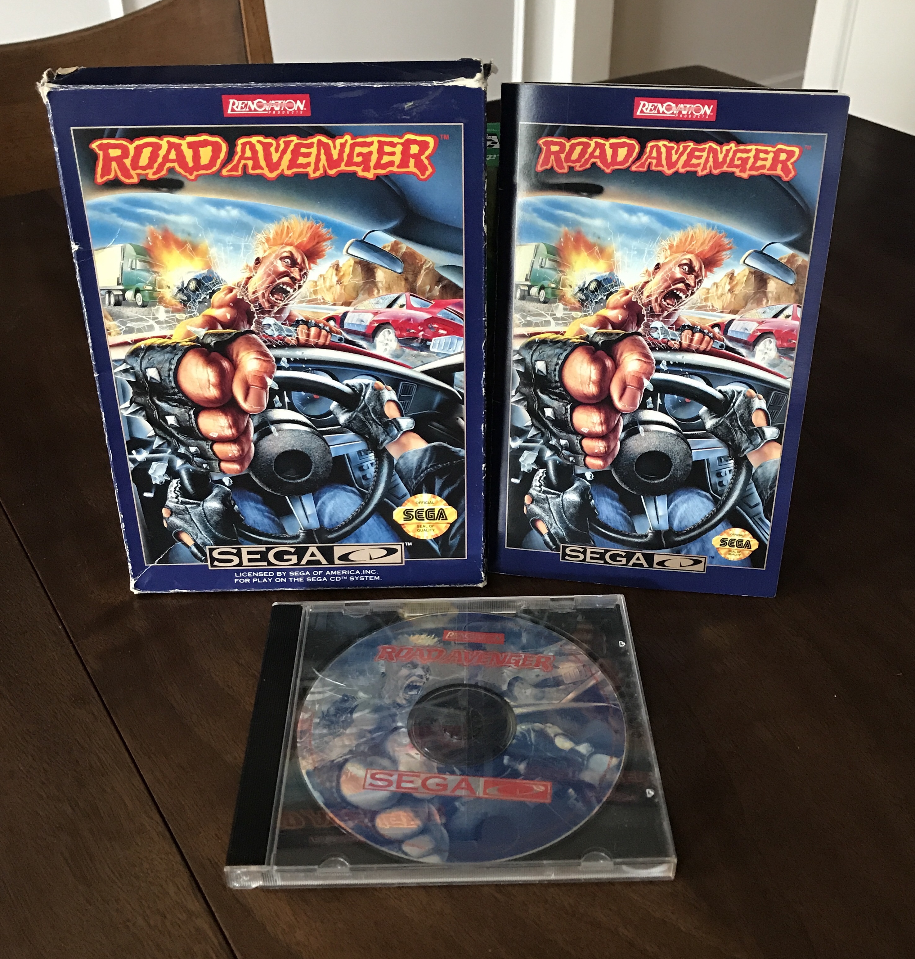 Road Avenger (1992) – Sega CD – Cartridge Corner